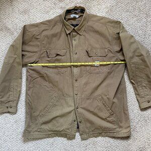 Carhartt Mens Utility Jacket - Flannel Lined - 2XL Tall